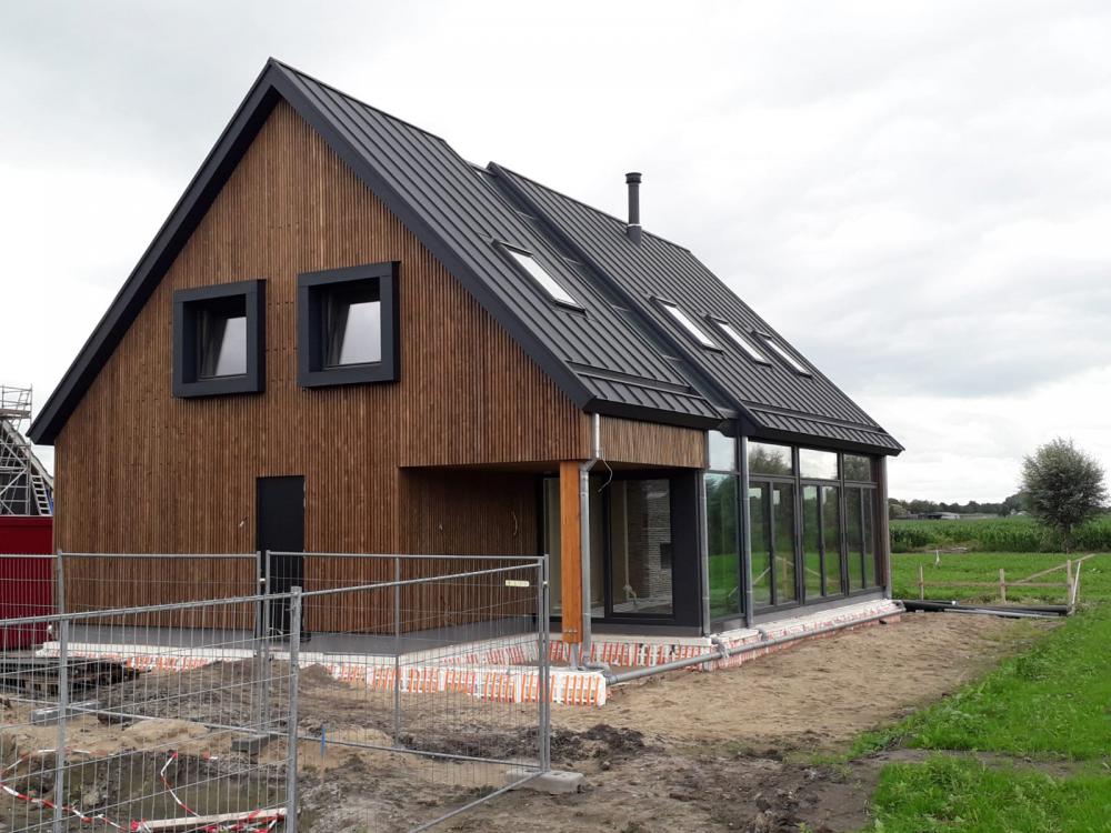 Nieuwsbericht: Project Ecologisch woonhuis Schalkwijk uit de steigers