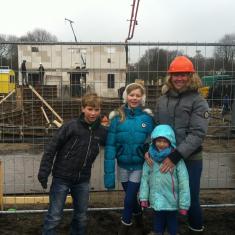 Bouwbedrijf van Engen - Ecologische woning, Aerdenhout - Beton storten