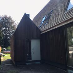 Bouwbedrijf van Engen BV - Ecologische CLT houten familiewoning, Hierden