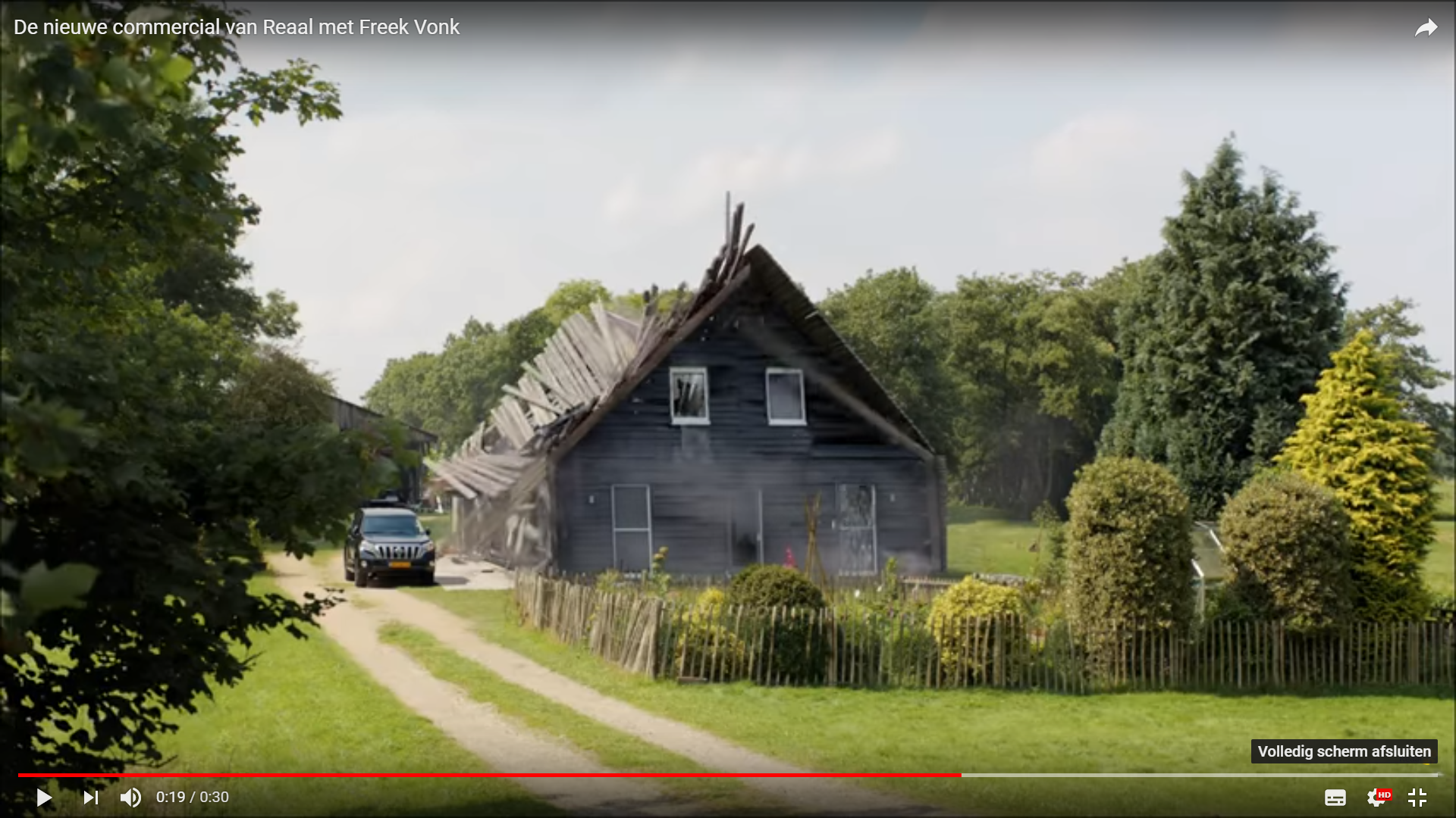 De nieuwe commercial van Reaal met Freek Vonk2