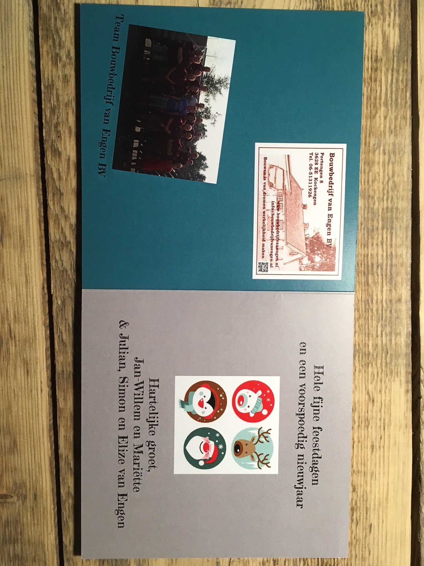 Kerstkaart 2018 binnen