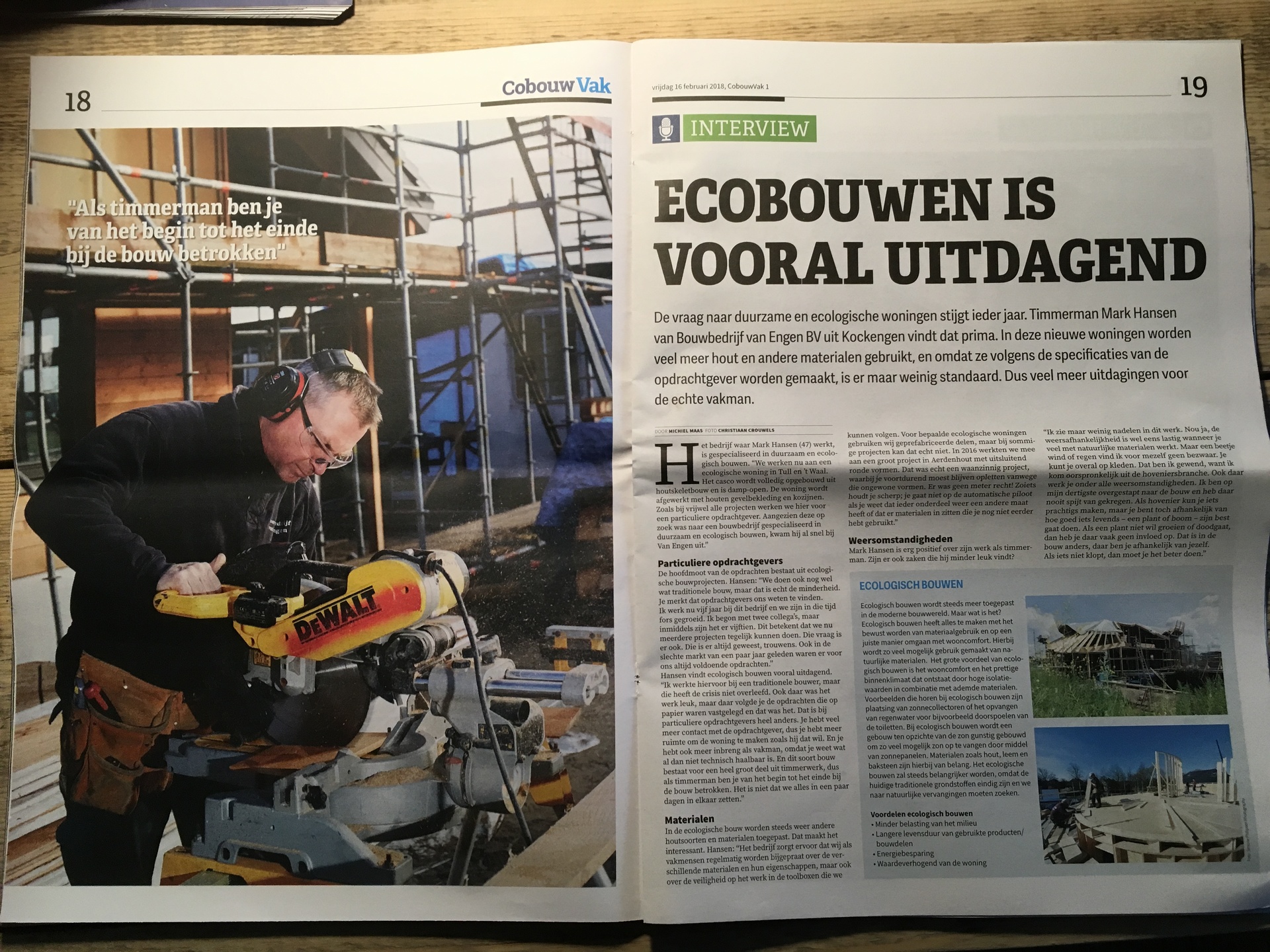 20180216 Artikel Mark Hansen CobouwVak