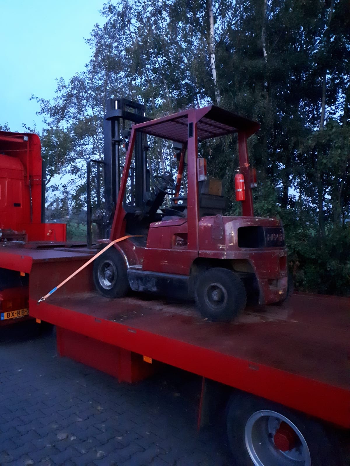 Daaag oude heftruck