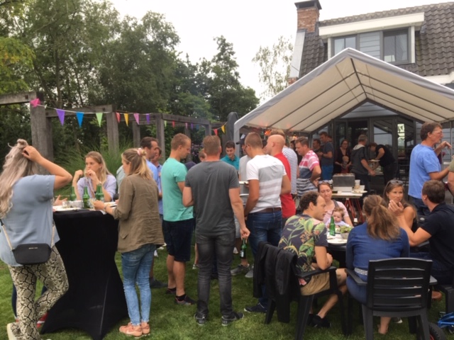 Bouwbedrijf van Engen BV - Zomer BBQ 2019 op terras Portengen