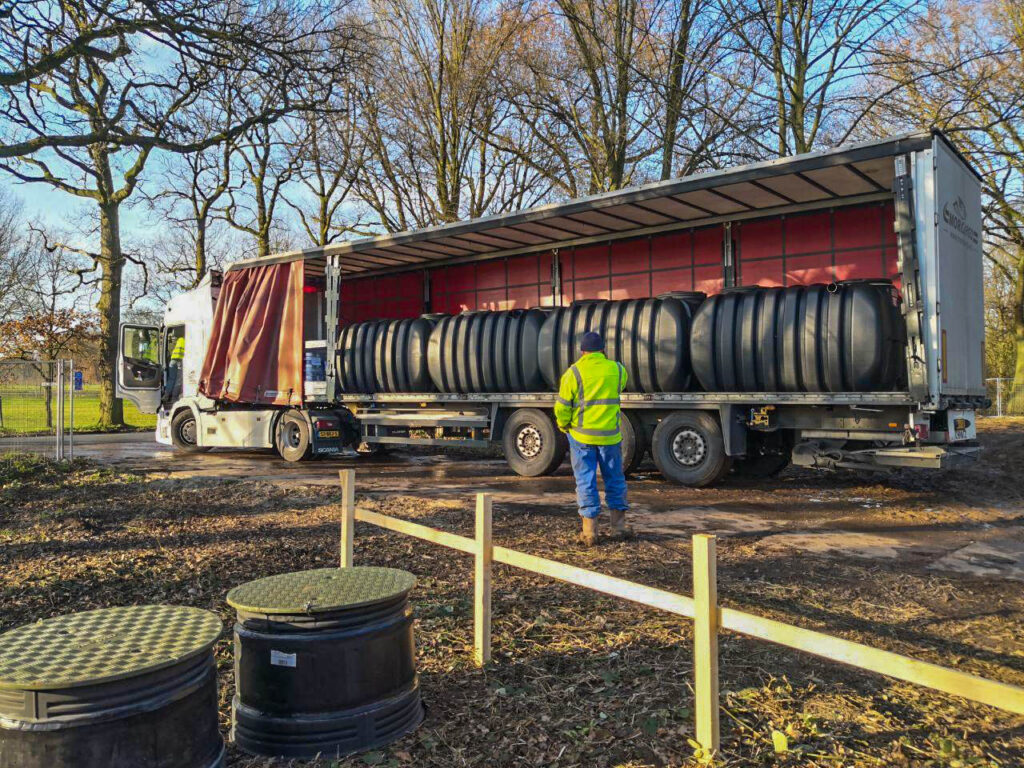 Bouwbedrijf van Engen BV - Vorderingen bouw Wildopvang Avolare, Doorwerth
