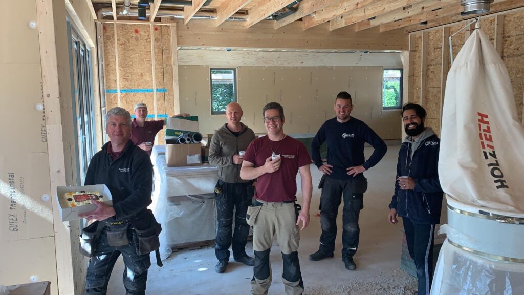 Complimenten: rondje taart langs alle lopende projecten! - Driebergen