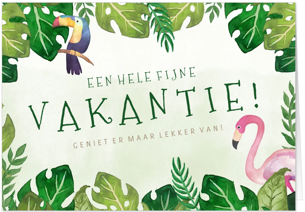 Nieuws: Sluiting bouwvak (week 31, 32 en 33)