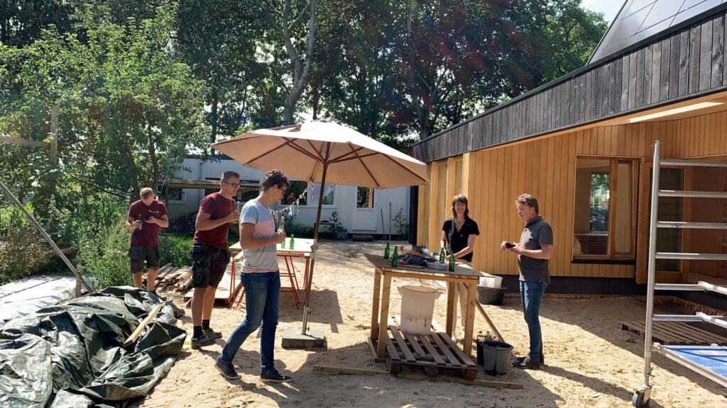 Bouwbedrijf van Engen BV - Ecologisch woonhuis, Zeist - Hoogste punt