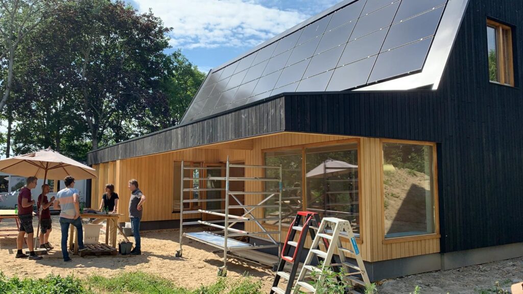 Bouwbedrijf van Engen BV - Ecologisch woonhuis, Zeist - Hoogste punt