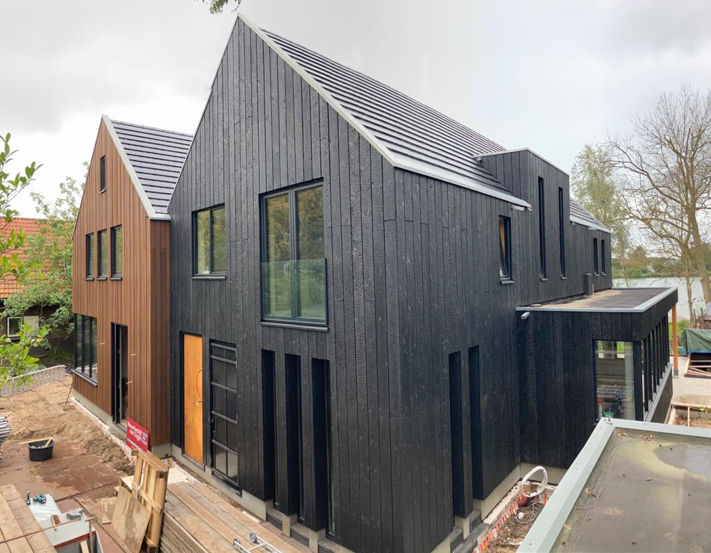 Nieuws: Afronding project Casco dubbel ecologisch woonhuis Uithoorn