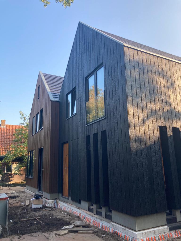 Nieuws: Afronding project Casco dubbel ecologisch woonhuis Uithoorn