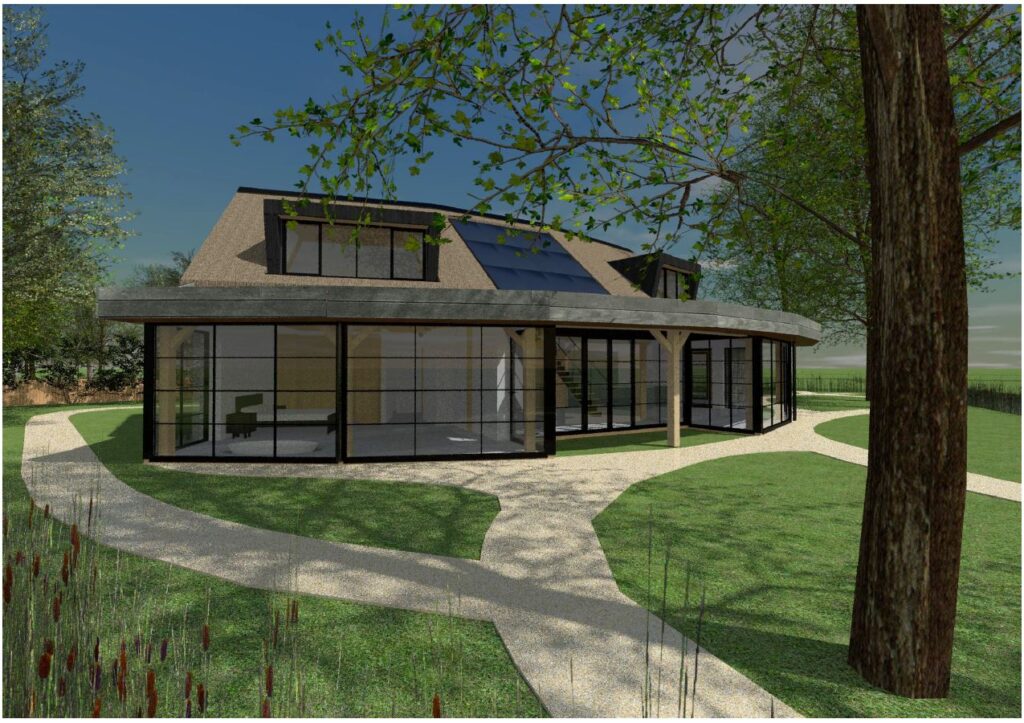 Bouwbedrijf van Engen BV - Polder Panorama woonhuis, Kockengen - Ontwerp  Arc2 Architecten