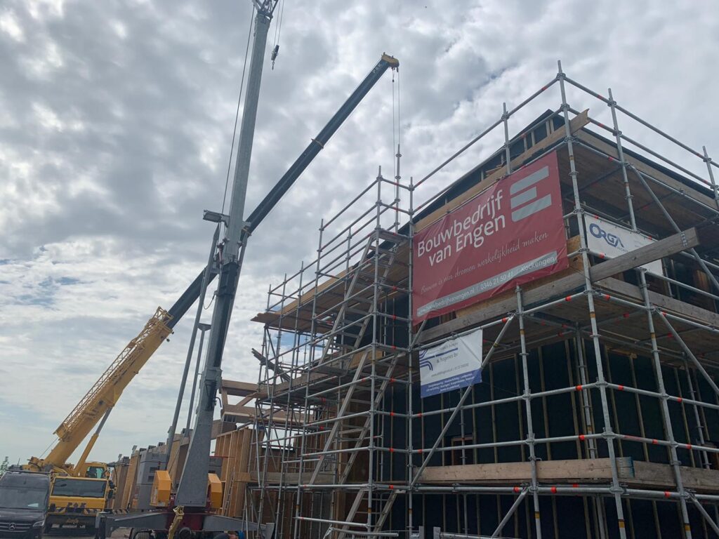 Nieuwsbericht: Montage gemeentewerf Nieuwkoop in volle gang... 