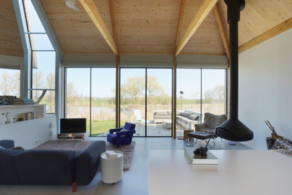 Bouwbedrijf van Engen BV - Duurzaam dijkhuis, het Groene Hart - Robert Koelewijn Fotografie