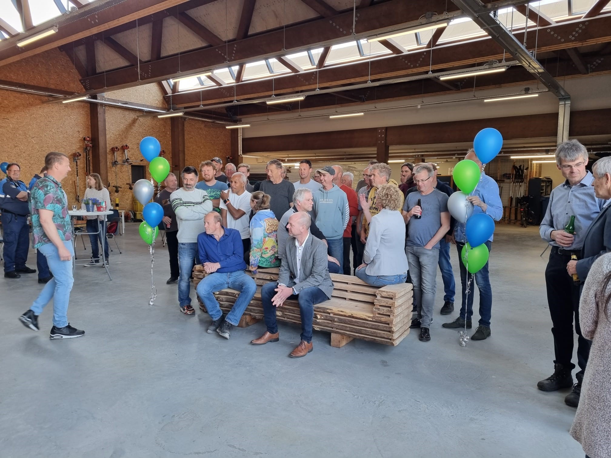 Nieuws - Opening Gemeentewerf Nieuwkoop; onze boombank is goed ontvangen!