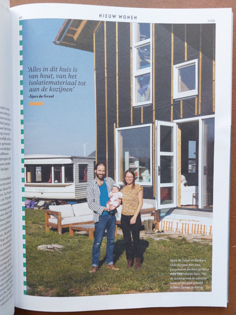 Nieuws - Artikel Het nieuwe wonen - creatieve pioniers (over de woning van Sjors in Almere)