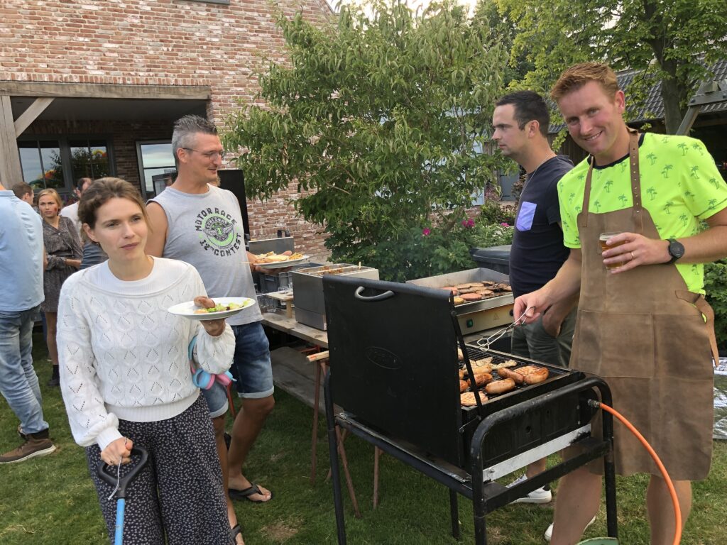 Nieuws - Zomer BBQ met personeel en onderaannemers 2022