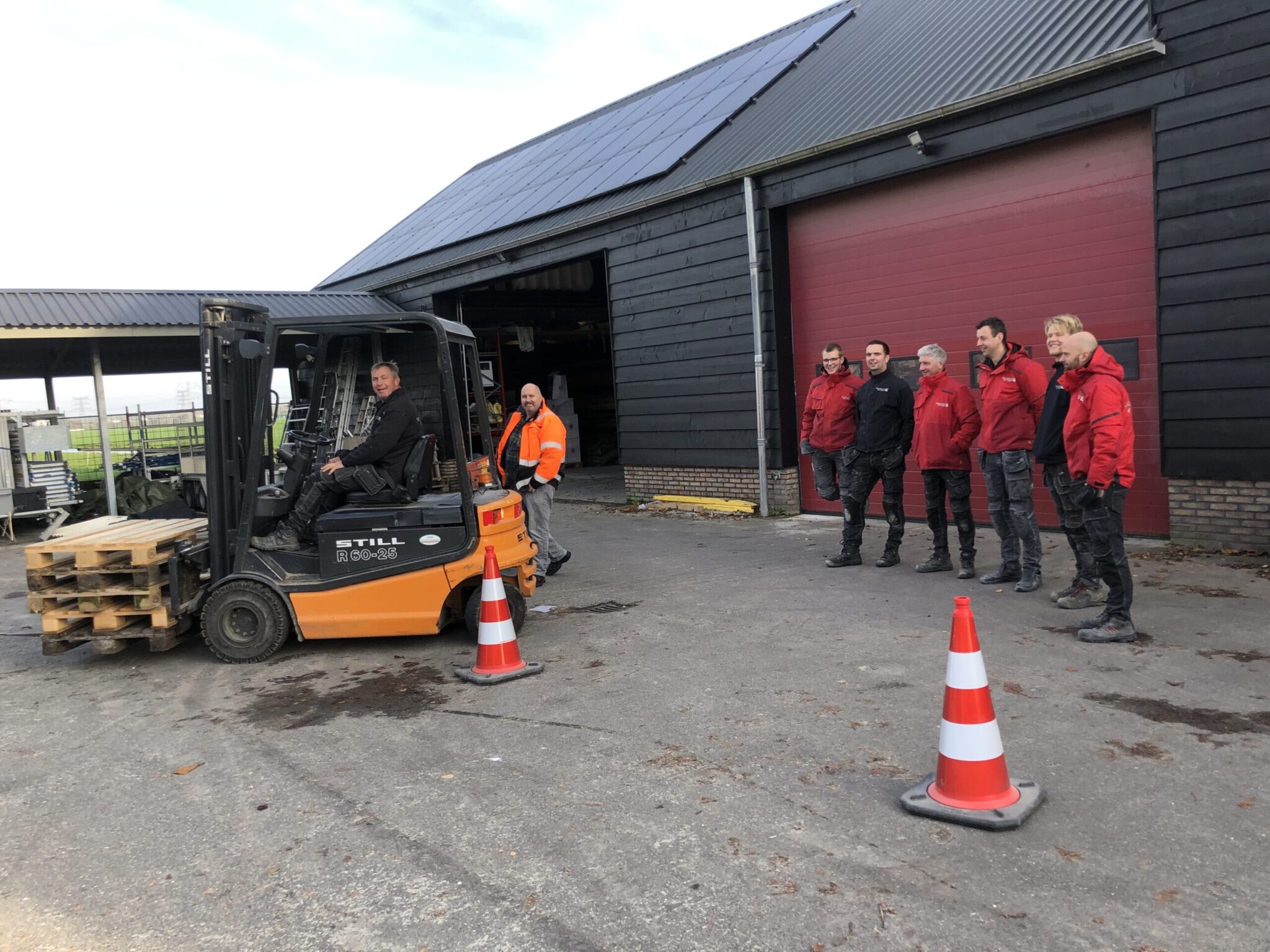 Nieuws - Vrijdagmiddag met heftruck training en toolbox