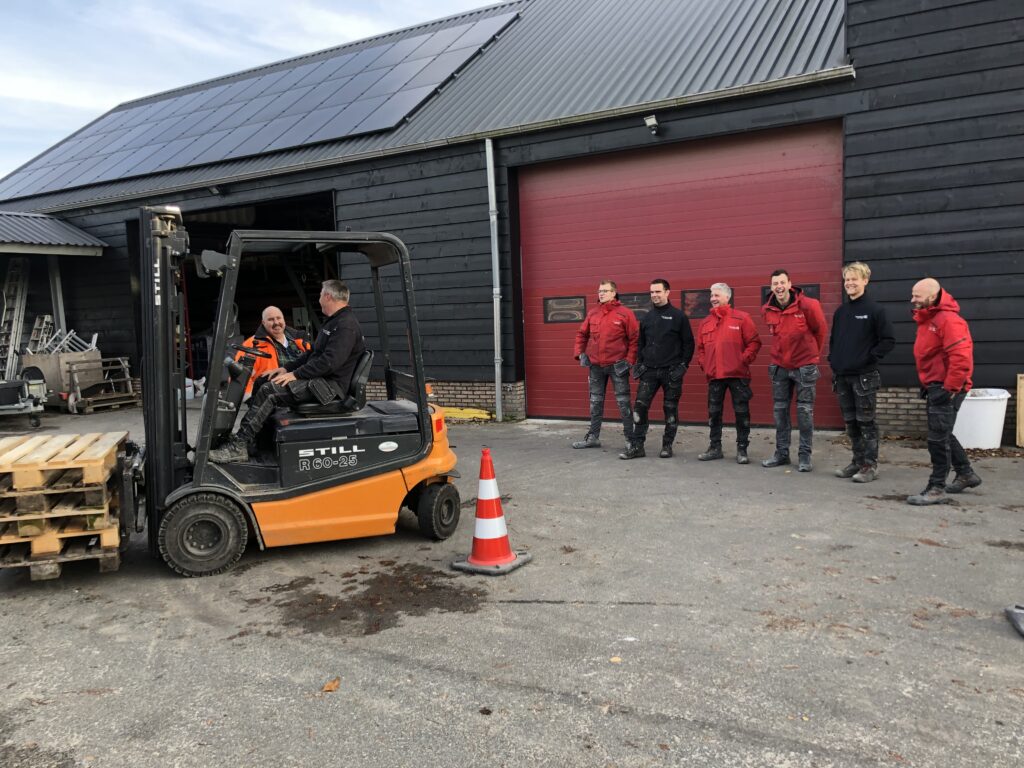 Nieuws - Vrijdagmiddag met heftruck training en toolbox