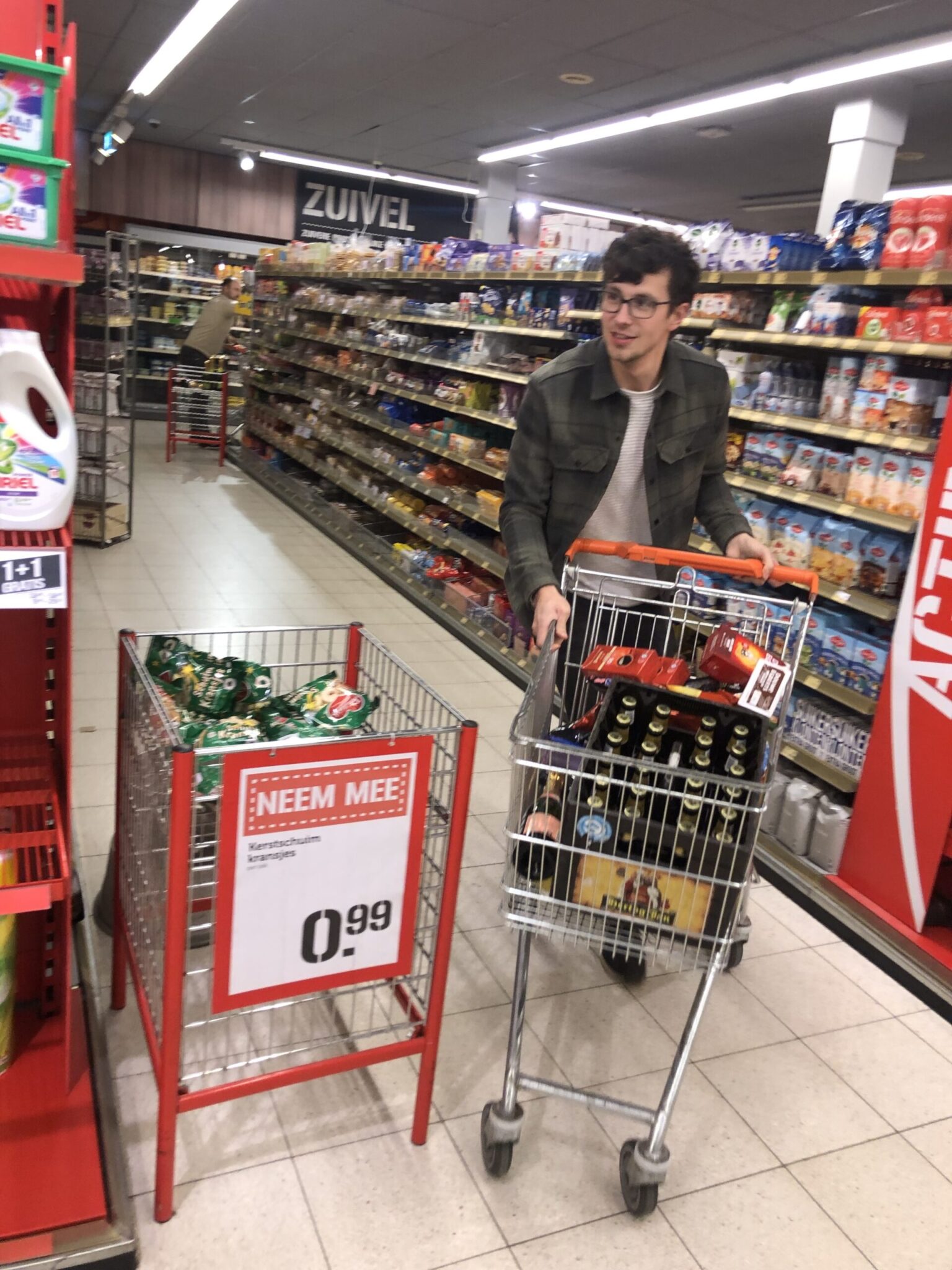 Nieuws - Kerstpakketten avond: 2 min gratis winkelen bij COOP Kockengen!