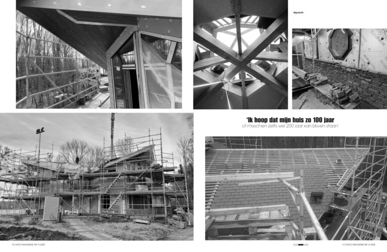 Bouwbedrijf van Engen BV- Duurzame villa, Maasdam - Publicatie Casco Magazine 'Casa geometrica'