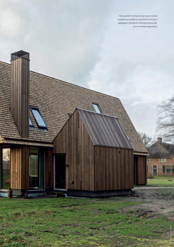 Bouwbedrijf van Engen BV - Ecologische CLT houten familiewoning, Hierden - Artikel Het Houtblad 1-2023
