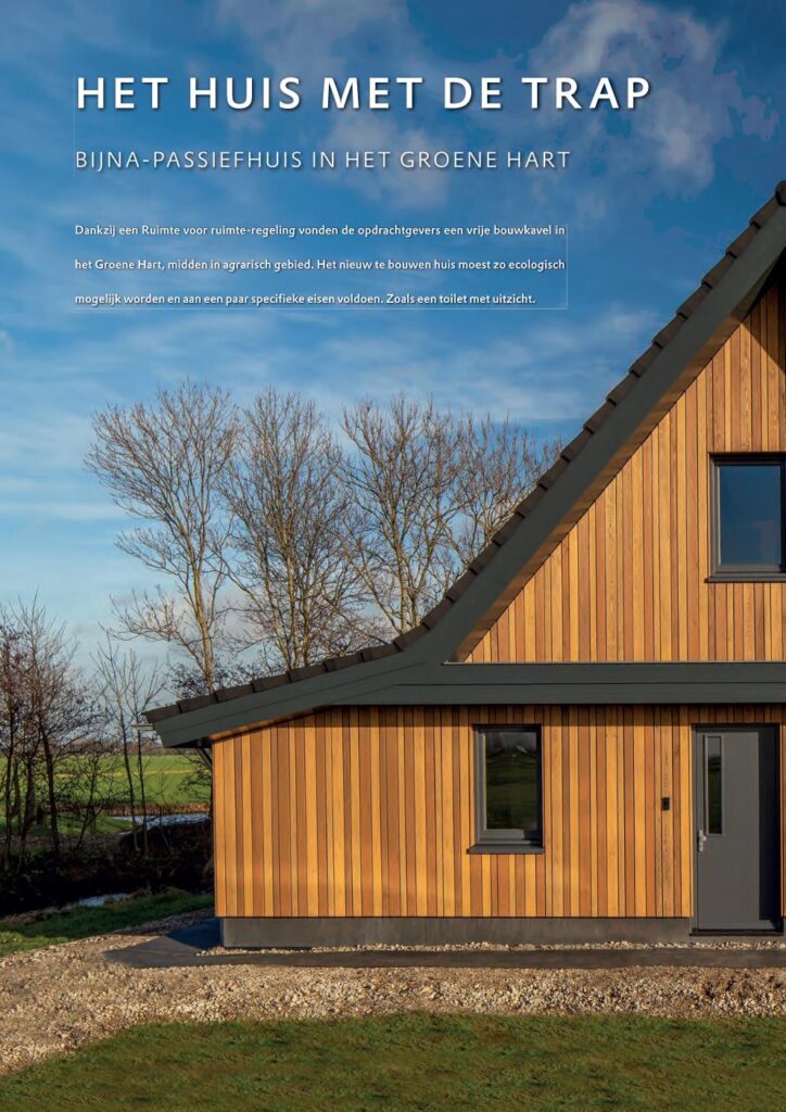 Bouwbedrijf van Engen BV - Ecologische woning, Hoogmade - Artikel Houtblad