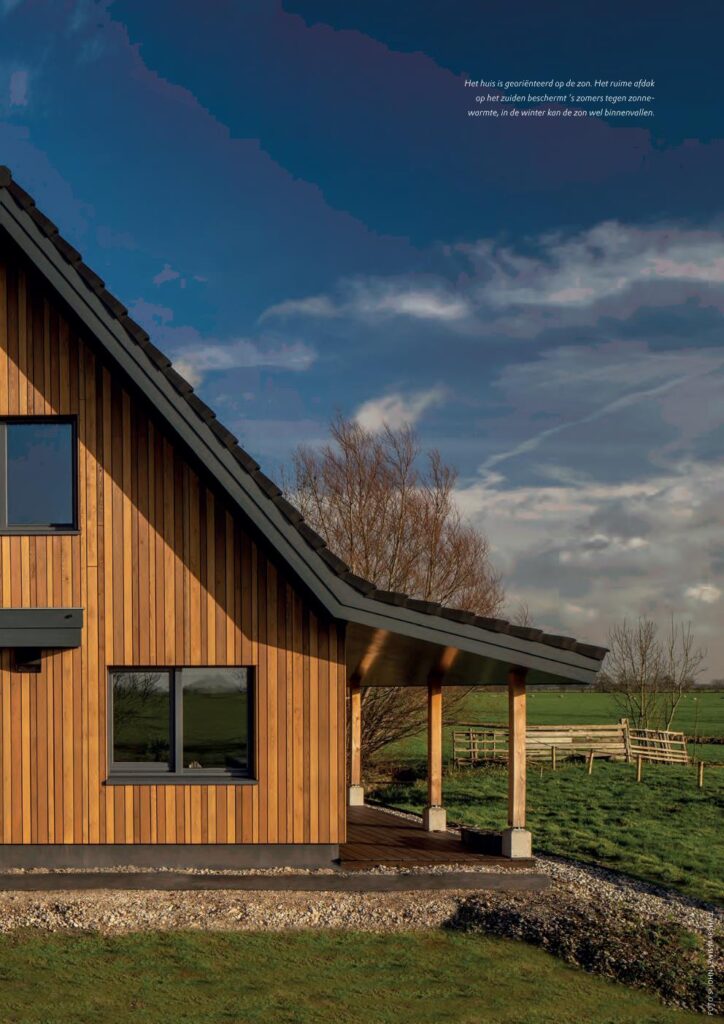 Bouwbedrijf van Engen BV - Ecologische woning, Hoogmade - Artikel Houtblad