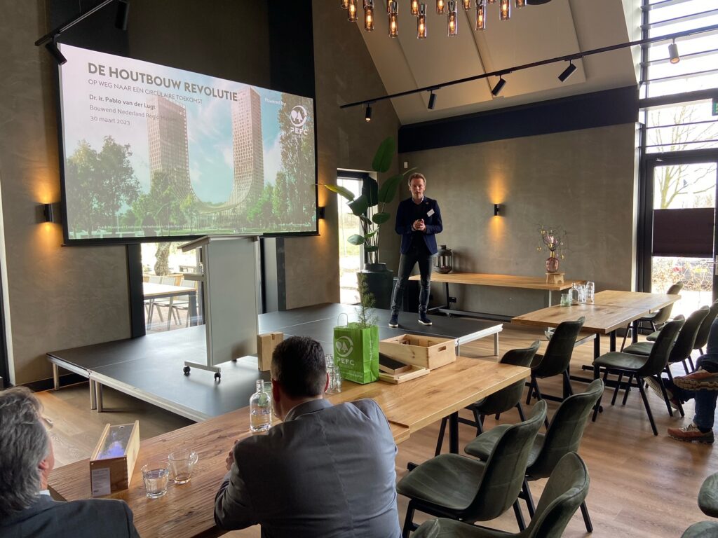 Nieuws - Presentatie over Houtbouw door BvE op BNL Regiodag Utrecht