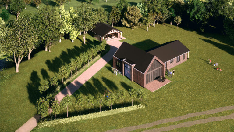 Bouwbedrijf van Engen BV - Biobased schuurwoning, Nieuwkoop - Ontwerp NarrativA architecten
