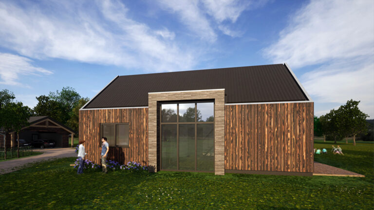 Bouwbedrijf van Engen BV - Biobased schuurwoning, Nieuwkoop - Ontwerp NarrativA architecten