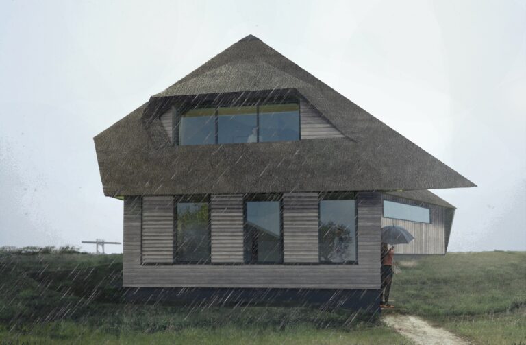 Bouwbedrijf van Engen BV - Duurzaam dijkhuis, het Groene Hart - Impressie Mirck Architecture
