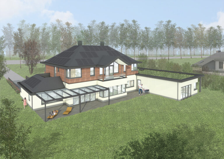 Bouwbedrijf van Engen BV - Ecologische villa, Driebergen - Rijssenburg - Ontwerp Narrativa architecten